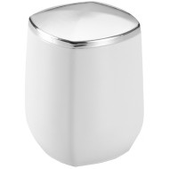 Porta Algodão Branco Com Cromado